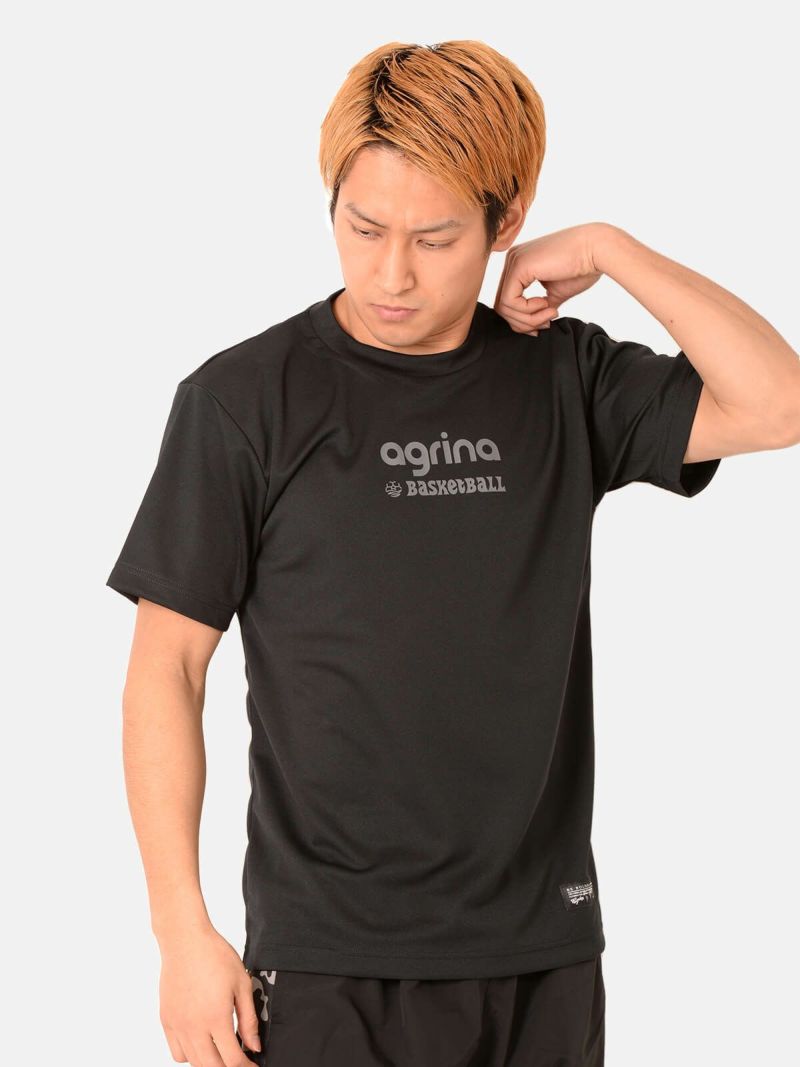 半袖Tシャツ ag-0440 バロンセスタトレーニングTシャツ Black