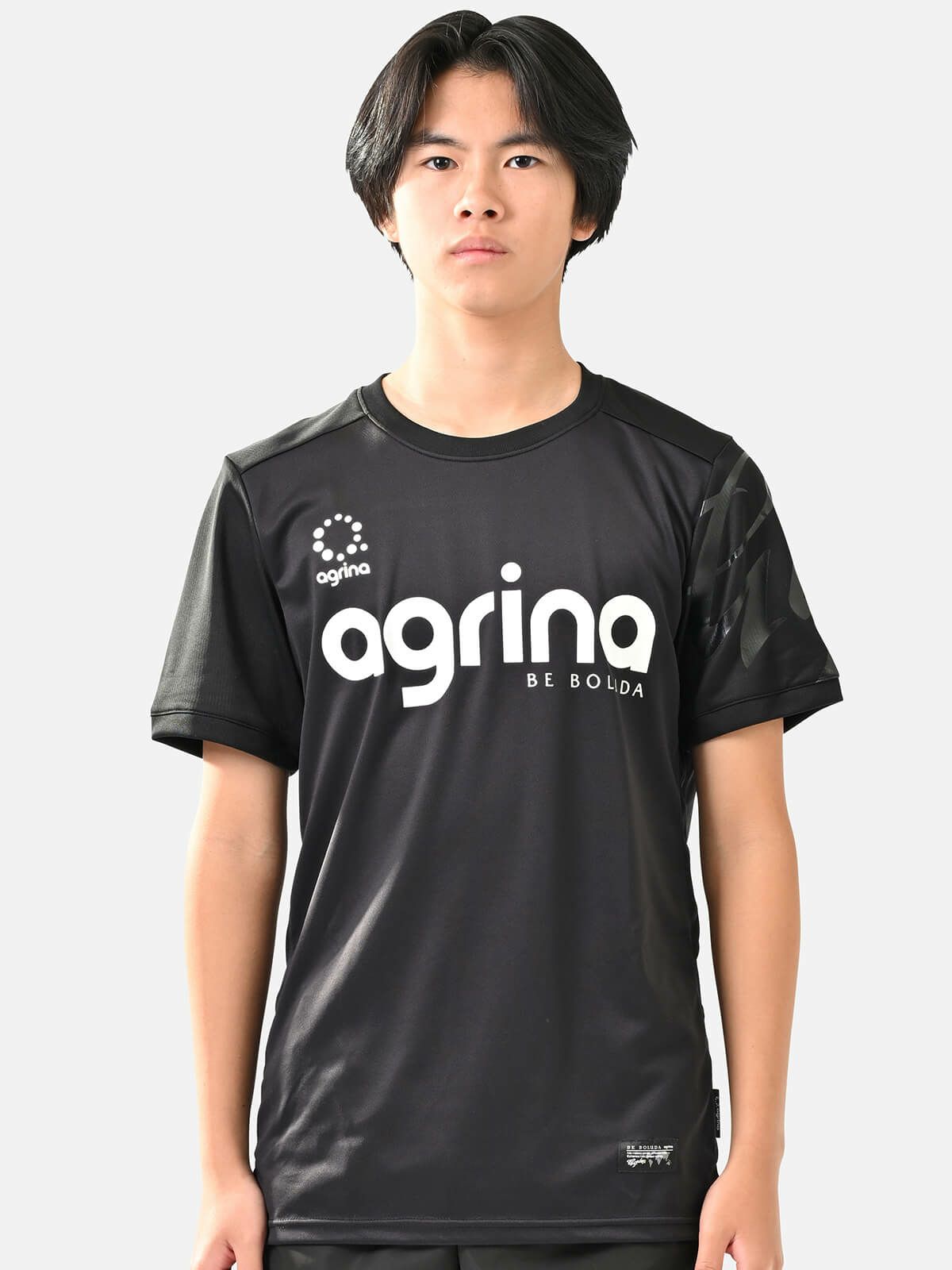 アルビレフリードライポロシャツ上下セット ag-0546--0860 Black
