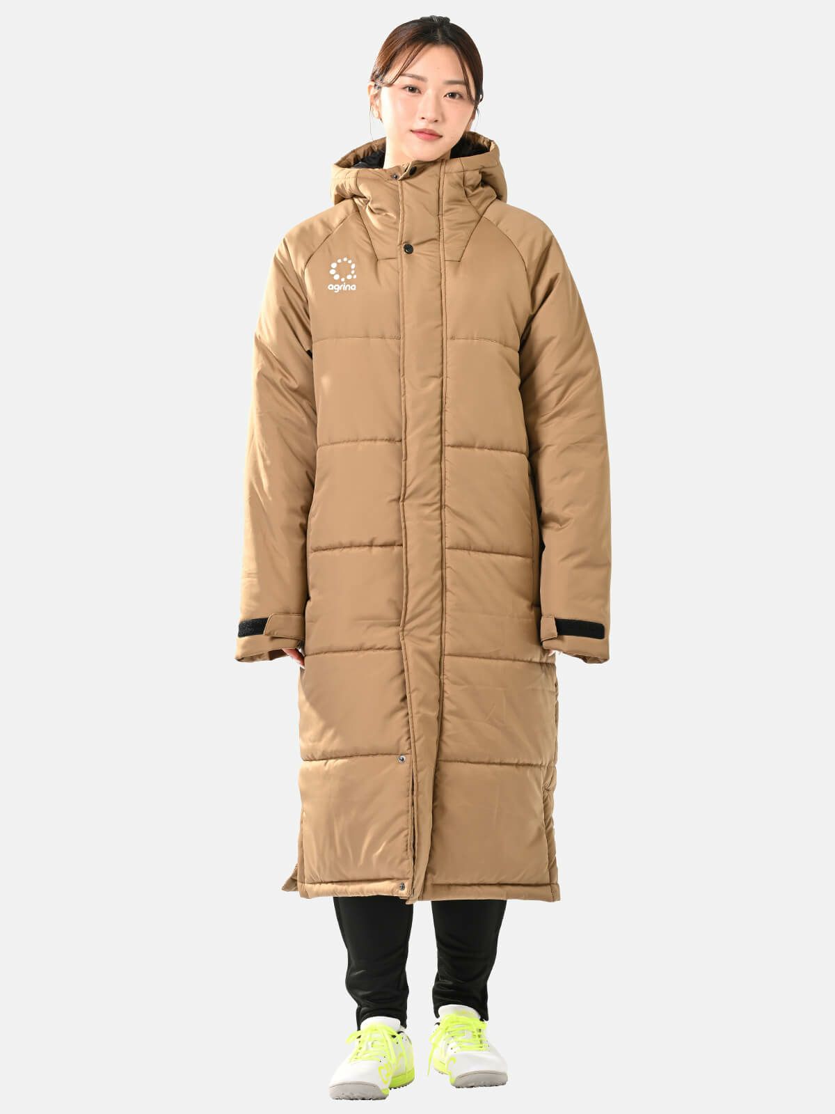 インテシオン中綿ベンチコート ag-0800 M.Beige